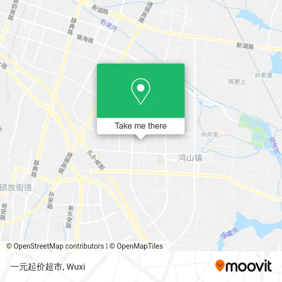 一元起价超市 map