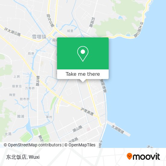 东北饭店 map
