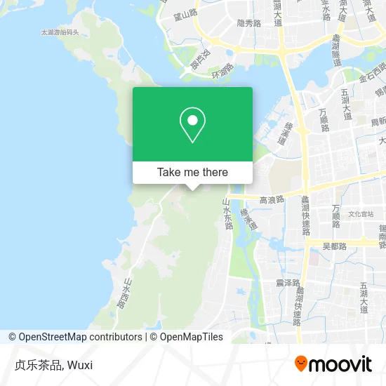 贞乐茶品 map