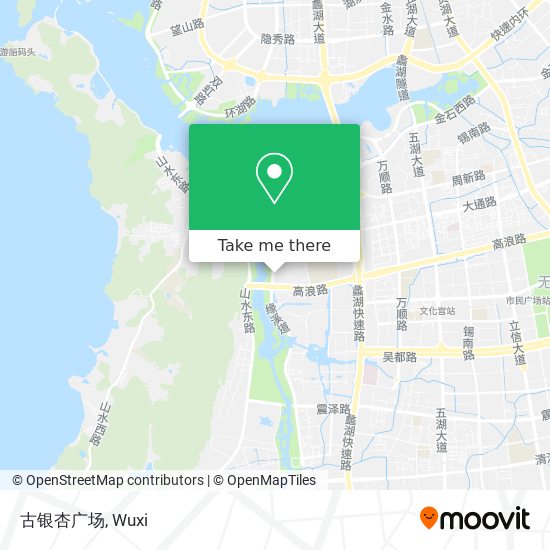 古银杏广场 map