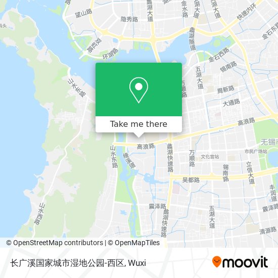 长广溪国家城市湿地公园-西区 map
