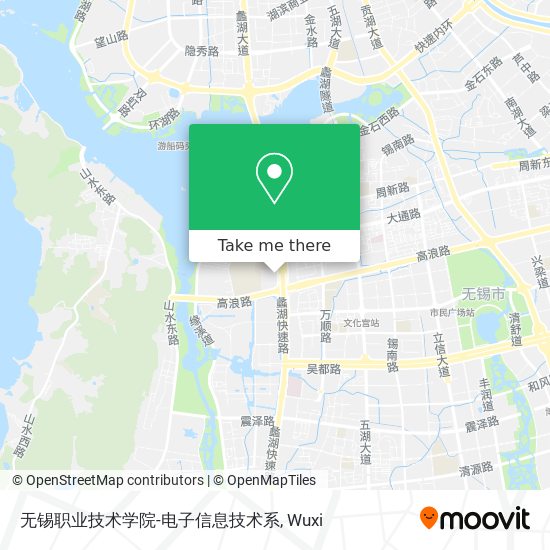 无锡职业技术学院-电子信息技术系 map