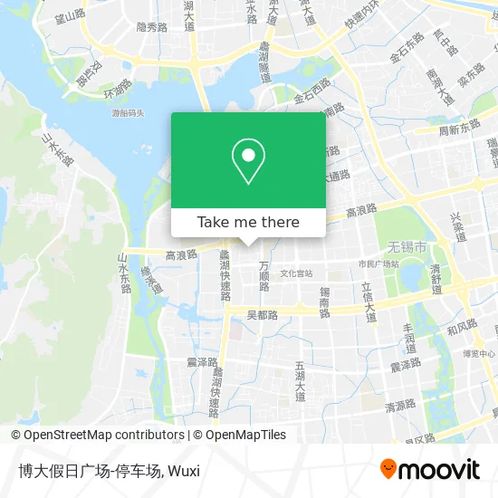 博大假日广场-停车场 map