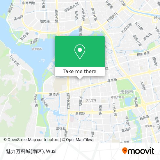 魅力万科城(南区) map