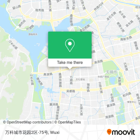 万科城市花园2区-75号 map