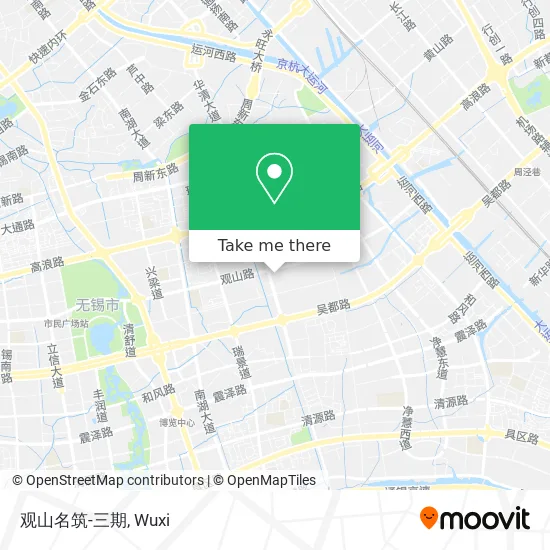 观山名筑-三期 map