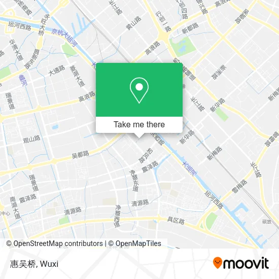 惠吴桥 map