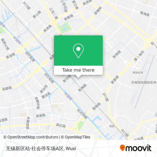 无锡新区站-社会停车场A区 map