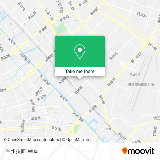 兰州拉面 map