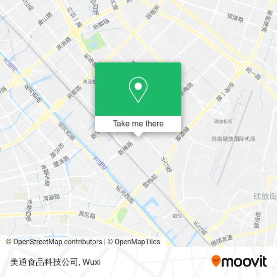 美通食品科技公司 map
