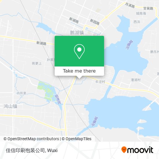 佳信印刷包装公司 map