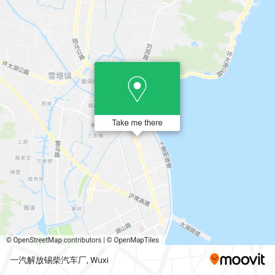 一汽解放锡柴汽车厂 map