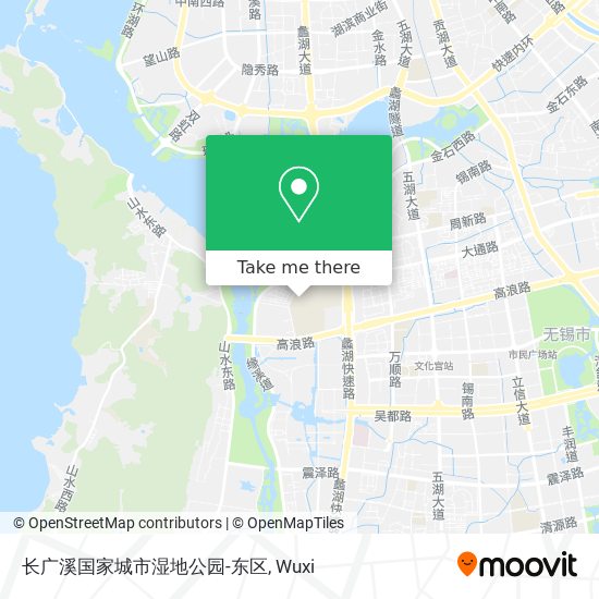 长广溪国家城市湿地公园-东区 map