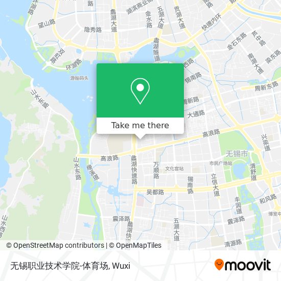 无锡职业技术学院-体育场 map