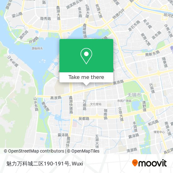 魅力万科城二区190-191号 map