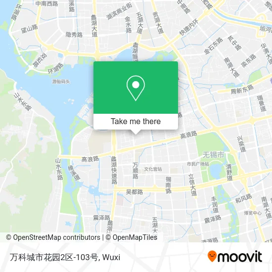 万科城市花园2区-103号 map