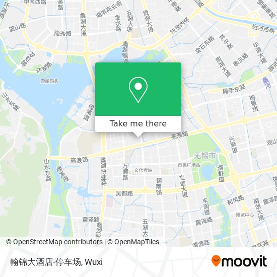 翰锦大酒店-停车场 map