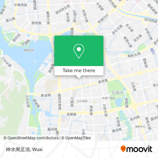 神水阁足浴 map