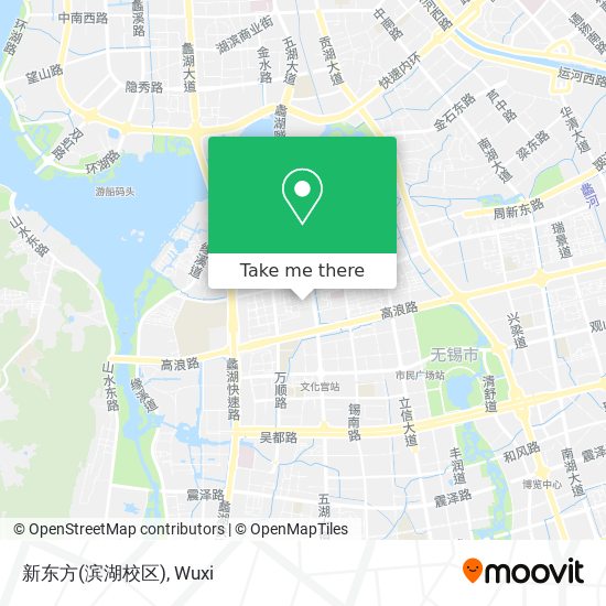 新东方(滨湖校区) map