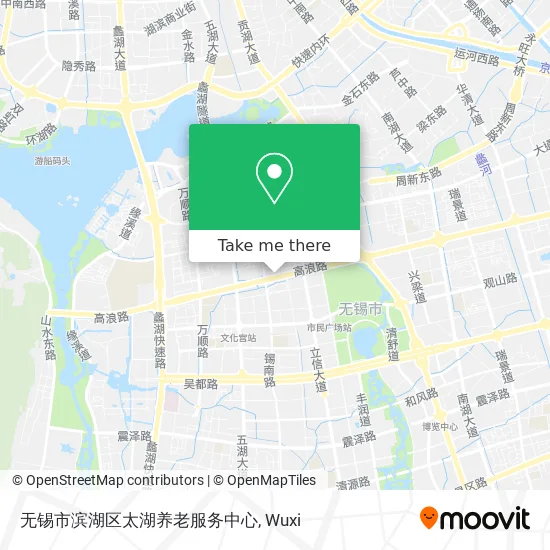 无锡市滨湖区太湖养老服务中心 map