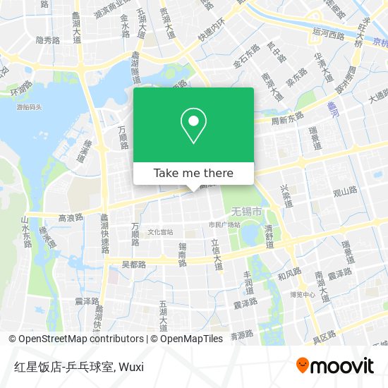 红星饭店-乒乓球室 map