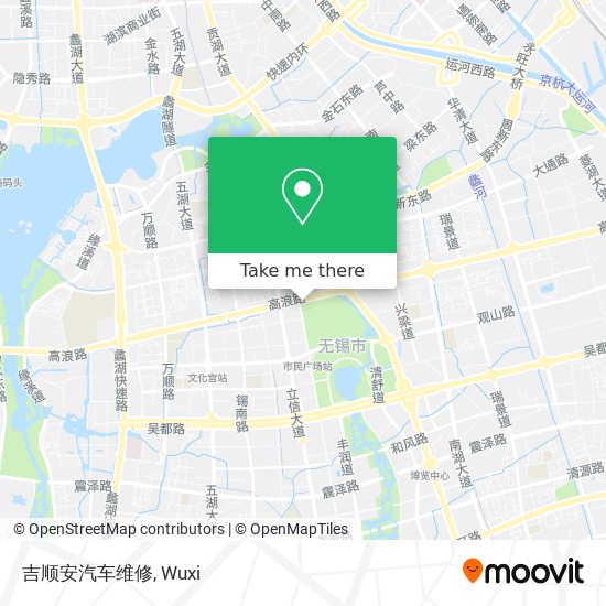 吉顺安汽车维修 map