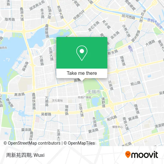 周新苑四期 map