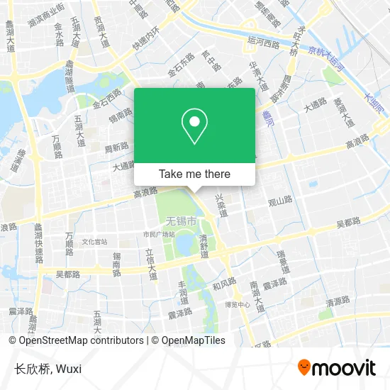 长欣桥 map