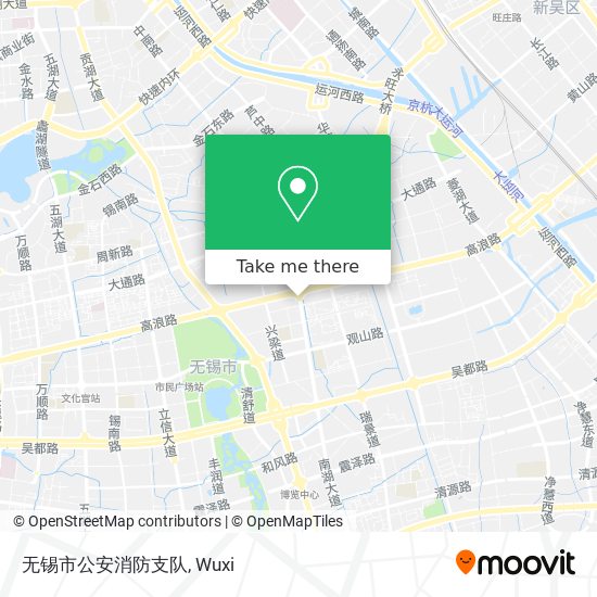 无锡市公安消防支队 map