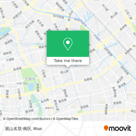 观山名筑-南区 map