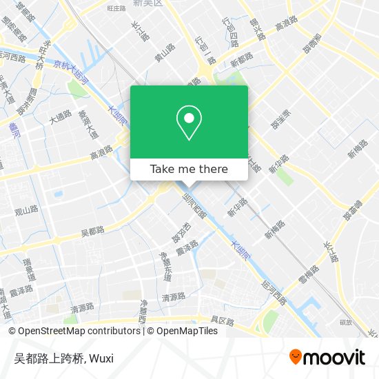 吴都路上跨桥 map
