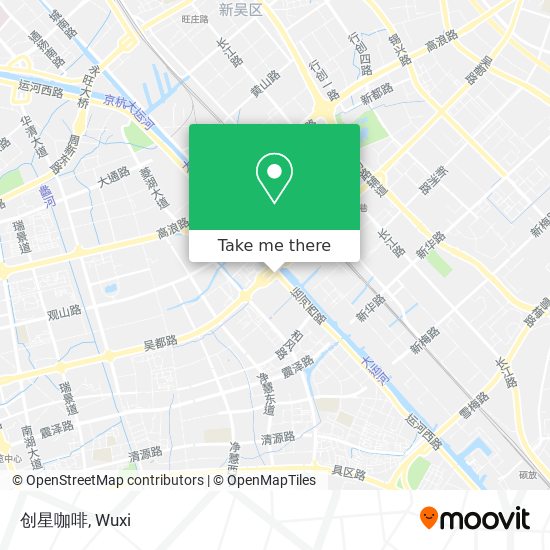 创星咖啡 map