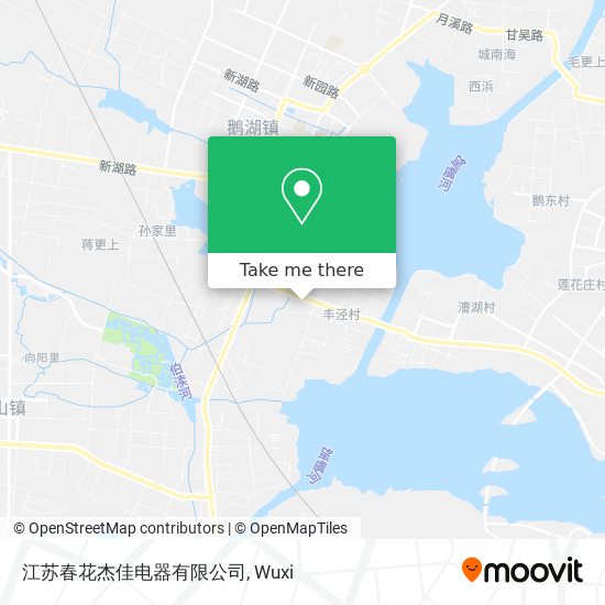 江苏春花杰佳电器有限公司 map