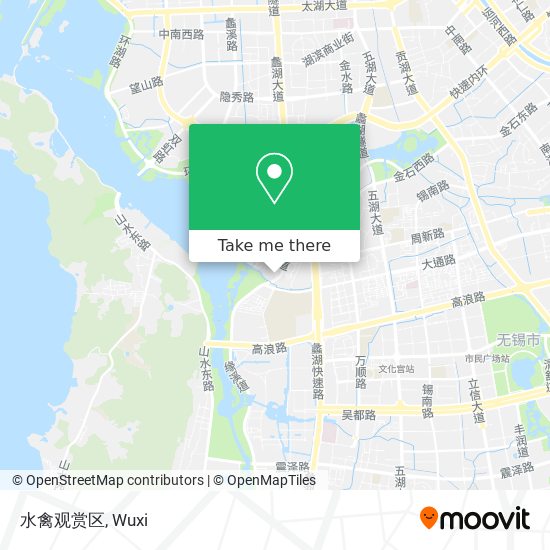 水禽观赏区 map