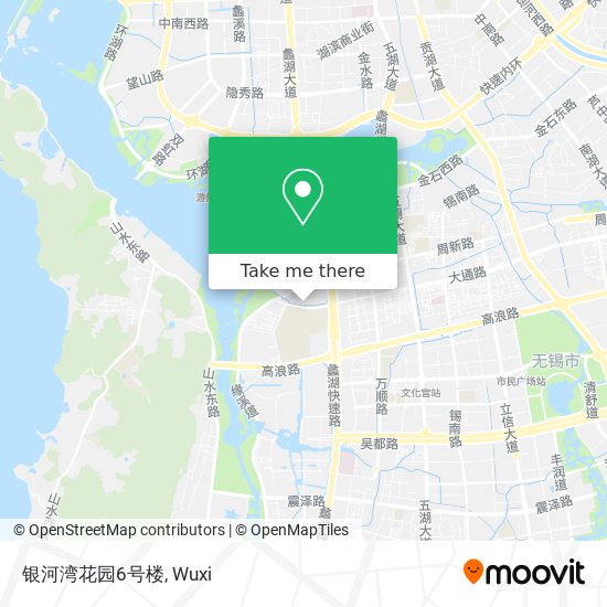 银河湾花园6号楼 map