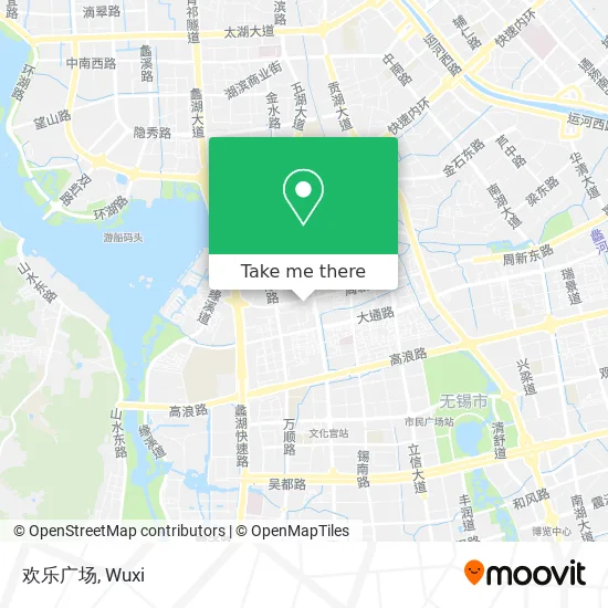 欢乐广场 map