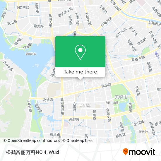 松鹤富丽万科NO.4 map