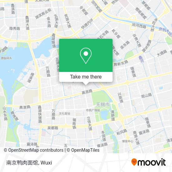 南京鸭肉面馆 map