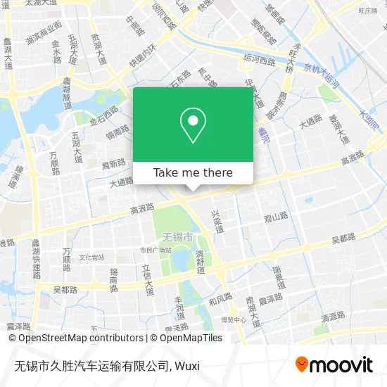 无锡市久胜汽车运输有限公司 map