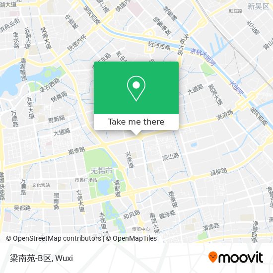 梁南苑-B区 map