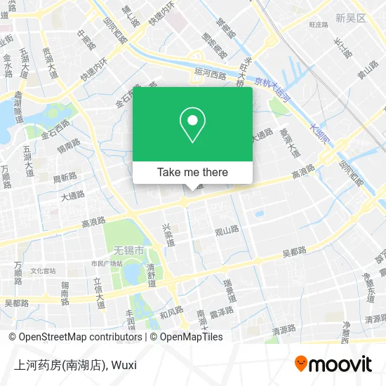 上河药房(南湖店) map