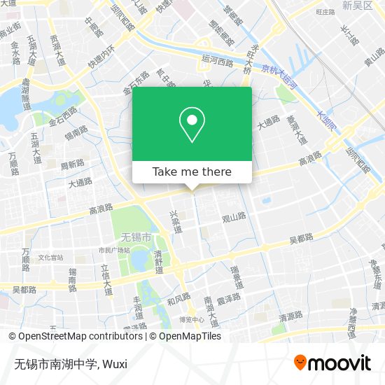无锡市南湖中学 map
