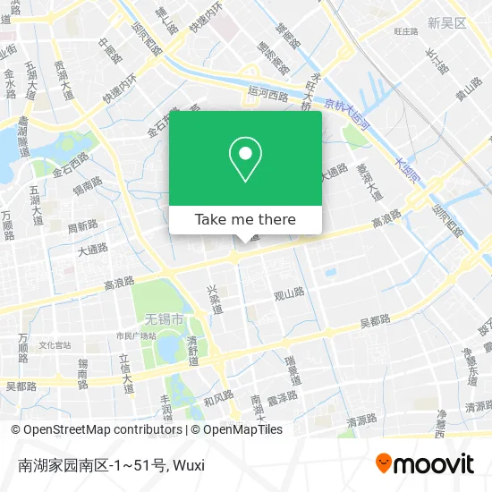 南湖家园南区-1~51号 map