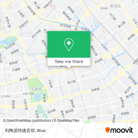 利陶居快捷宾馆 map