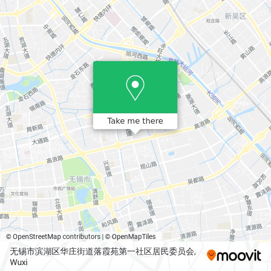 无锡市滨湖区华庄街道落霞苑第一社区居民委员会 map