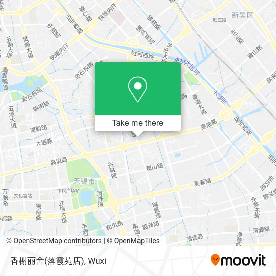 香榭丽舍(落霞苑店) map