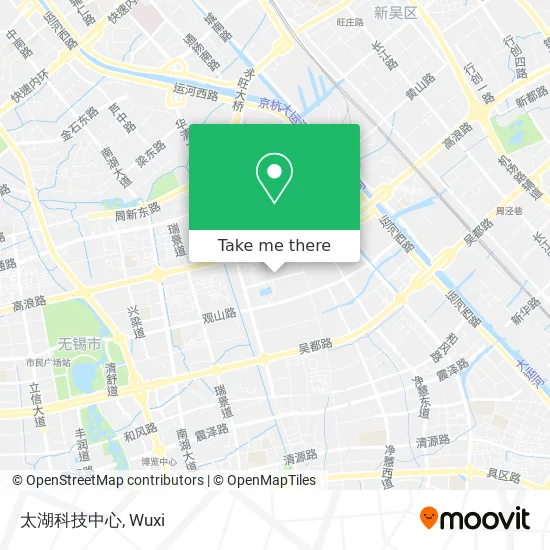 太湖科技中心 map