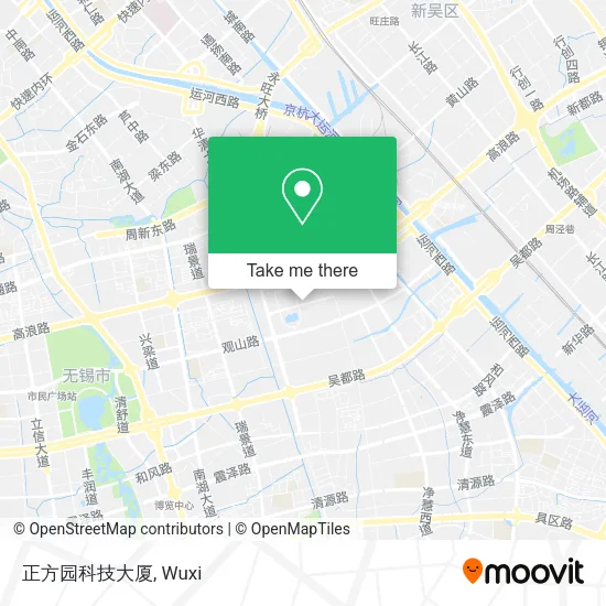 正方园科技大厦 map