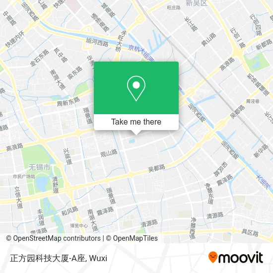 正方园科技大厦-A座 map