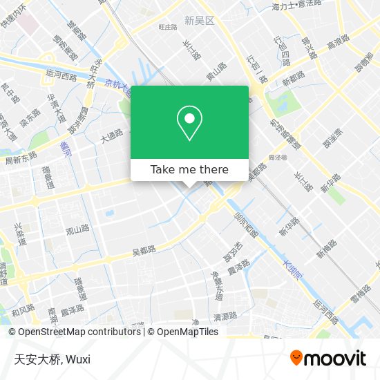 天安大桥 map